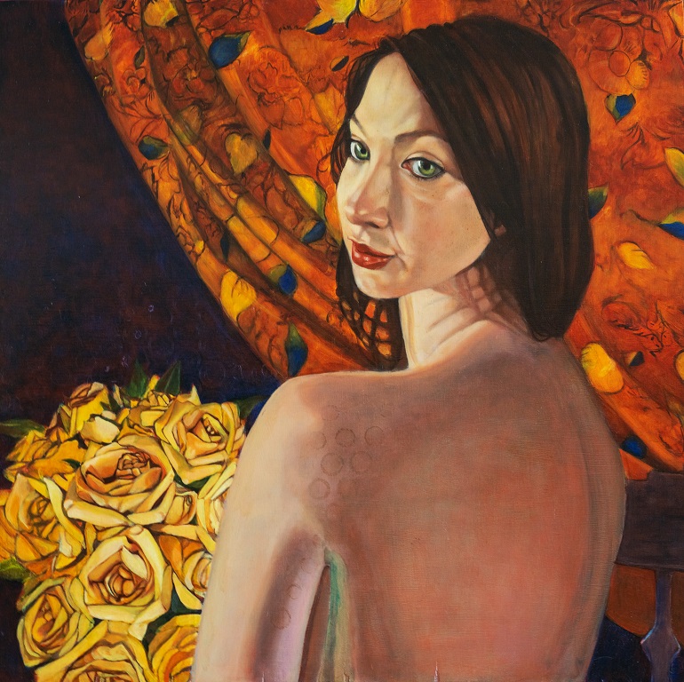 Emma With Roses